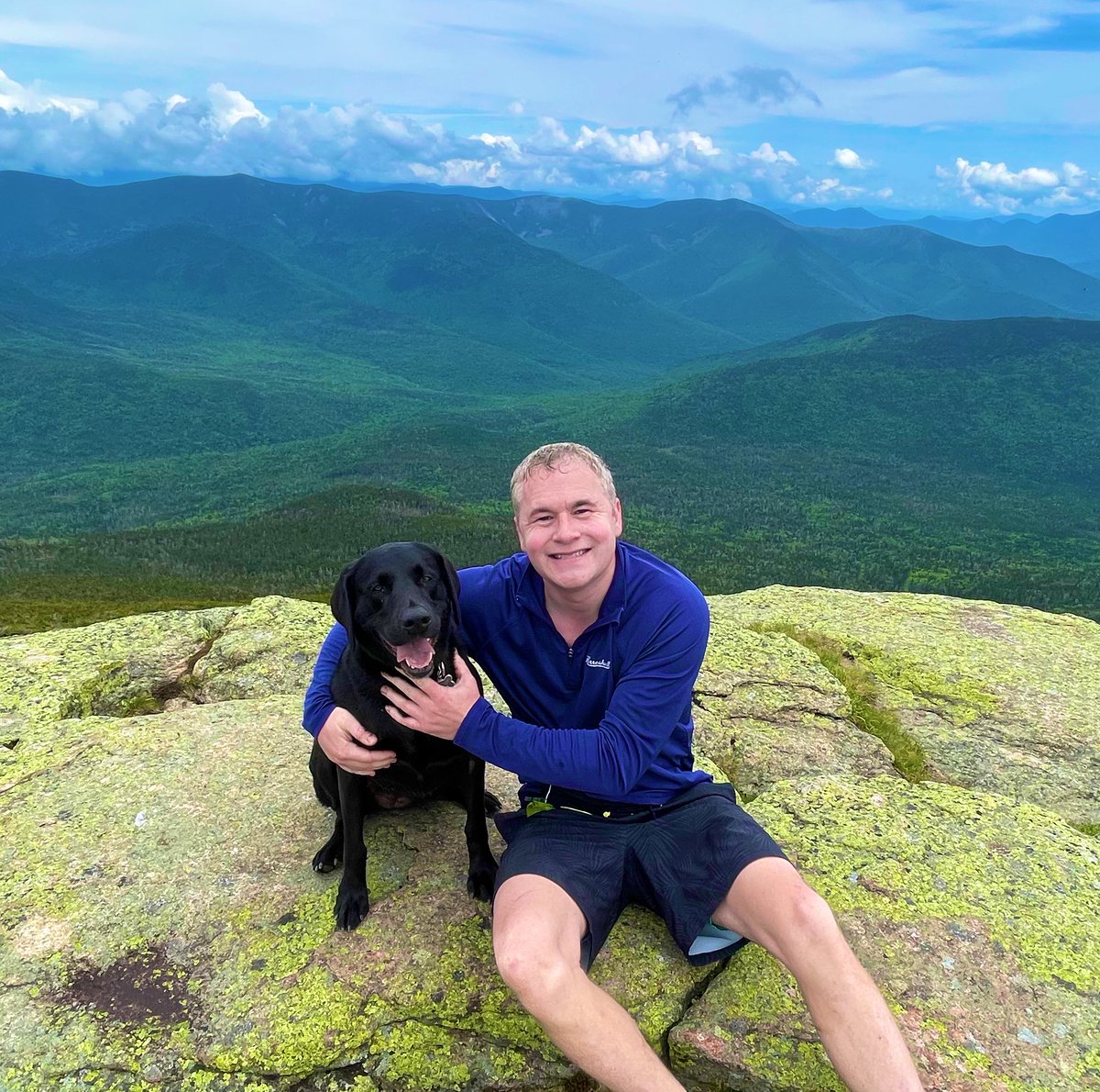 Mt Lafayette, New Hampshire w/ my best friend…