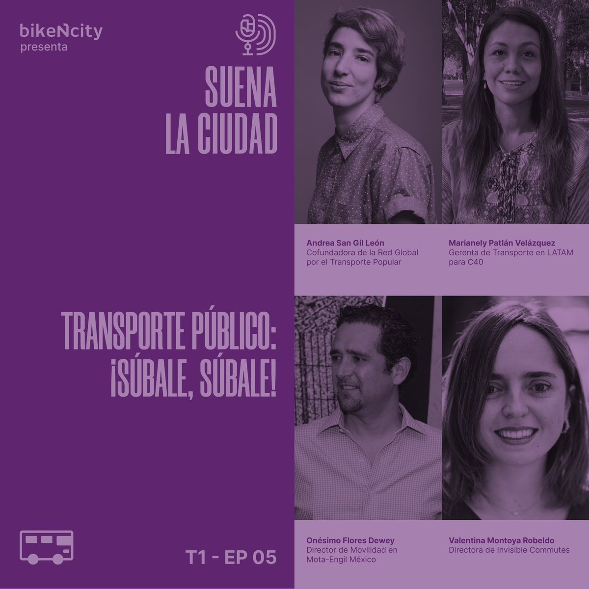 🎧 Tenemos nuevo episodio para escuchar en tus trayectos de tu transporte público favorito 🚌 🚃🚡🚎🚇

👉 bikencity.org/suena-la-ciudad.