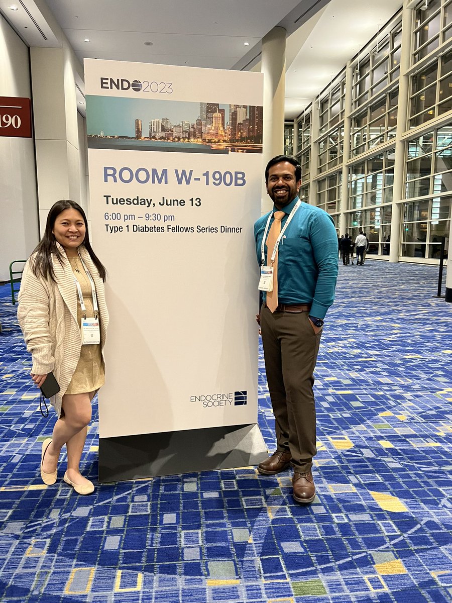ACMCEndocrinol1's tweet photo. #type1diabetesfellowsprogram
#ENDO2023 

Our fellows are attending the Type 1 diabetes fellow program in Chicago. It’s a great opportunity for hands on training of latest diabetes technology and interaction with the industry leaders. https://t.co/OKbI8Ijs0F