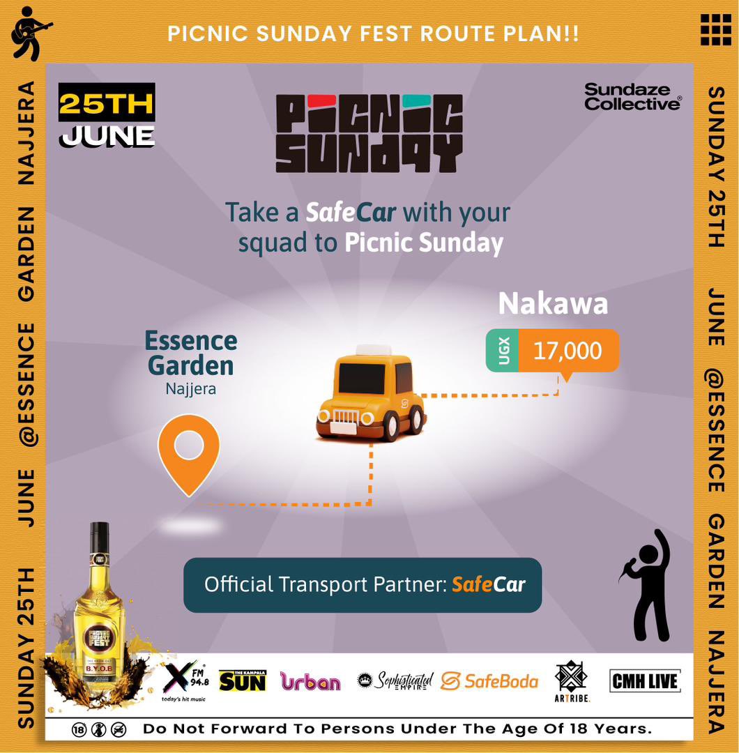 Conscious_kosh2's tweet photo. #PicnicSundayFest is coming to Essence Garden Park NAJJERA on June 25th. Be like me and my squad by confirming your attendance😮‍💨
Tickets are now available at https://t.co/TfKToY8vUV
Don't miss out on this unforgettable experience. https://t.co/bsKEI8pnQl