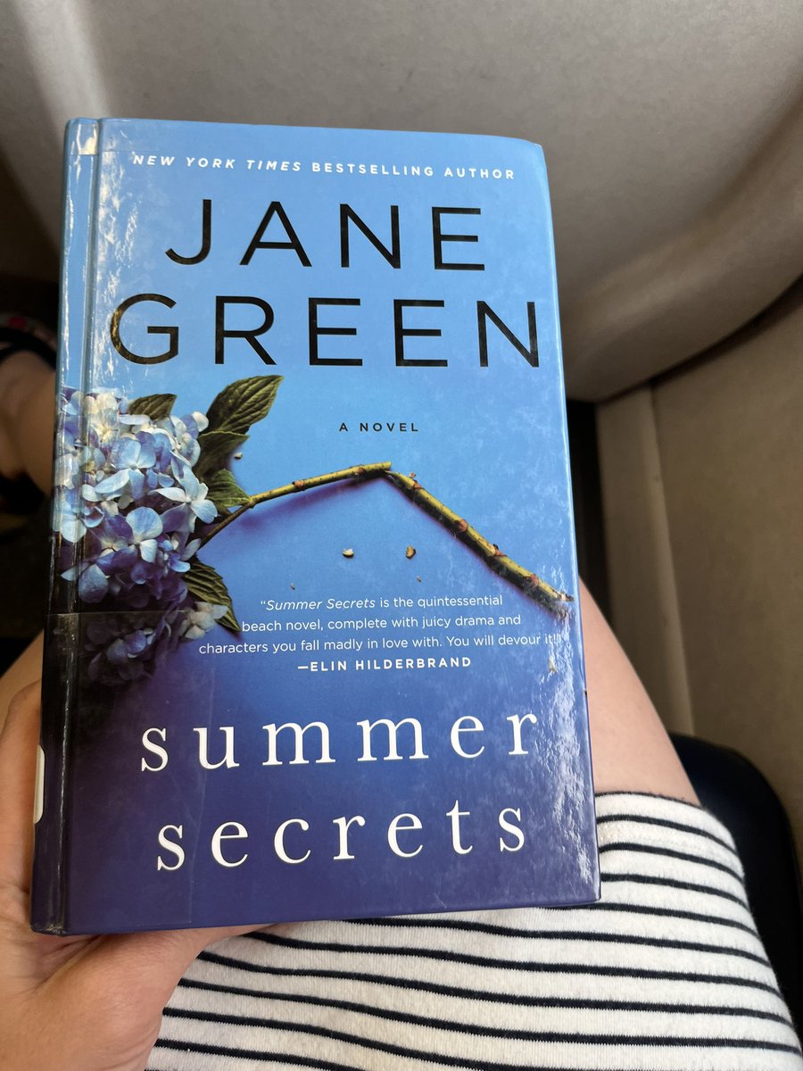 Today’s train read. @JaneGreen @galecengage #amreading