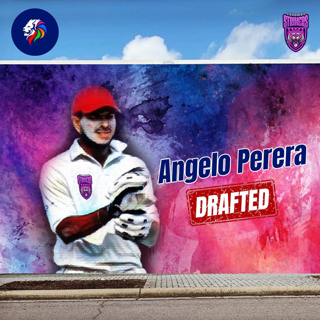 The fearless STRIKER Angelo Perera has arrived 🙌🏻

#TheBasnahiraBoys #StrikeToConquer #LPL2023 #AngeloPerera #ColomboStrikers
#BabarAzam #MatheeshaPathirana #ChamikaKarunaratne #NaseemShah