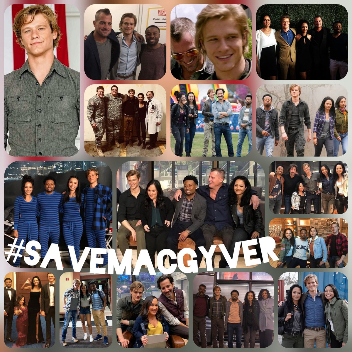 @CBSTVStudios @FireCountryCBS @StarTrekOnPPlus @StarTrek @GhostsCBS @NCIS_CBS Me and my work besties counting down to the day MacGyver is saved!!!
#SaveMacGyver #WeWantMacGyver