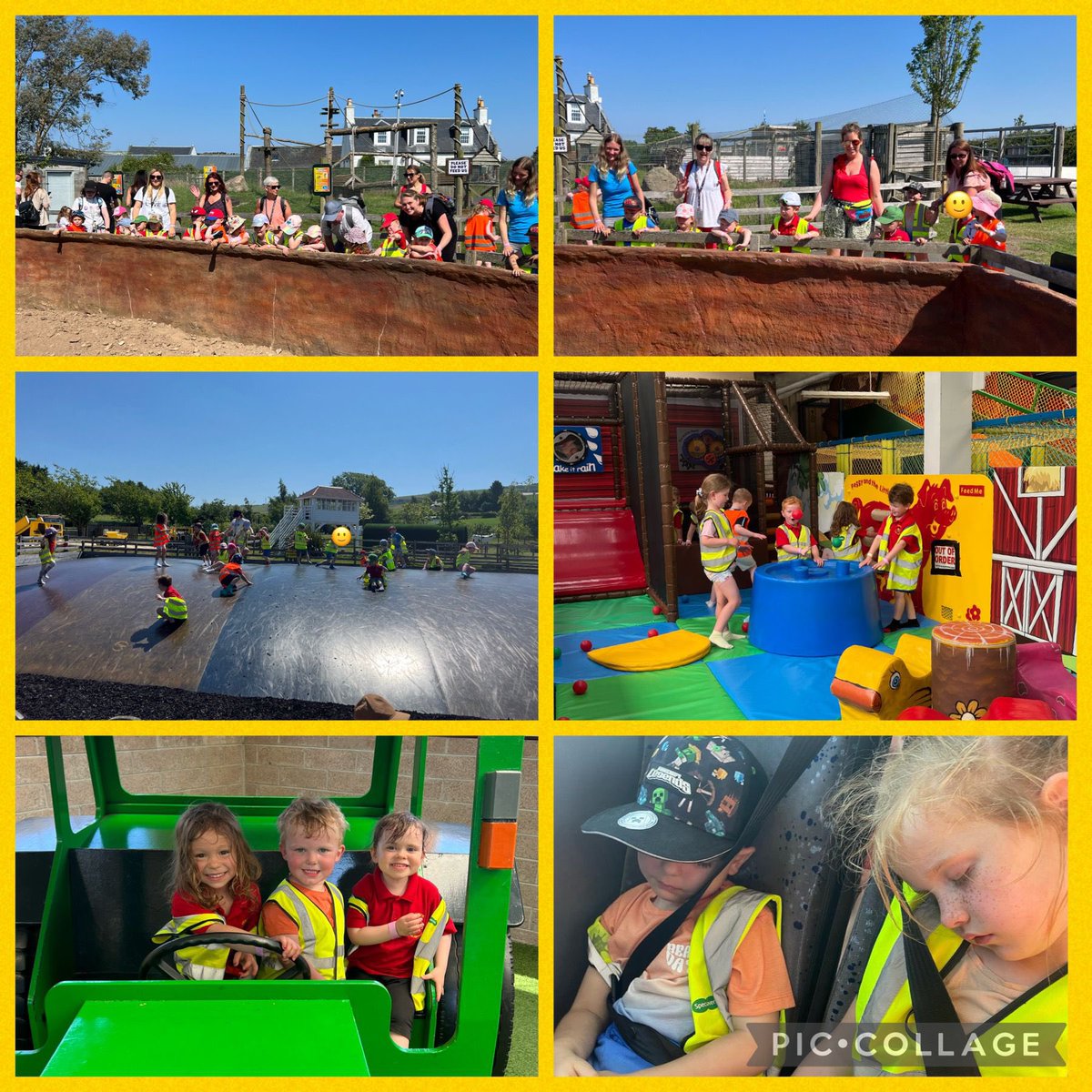 FenwickPrimary's tweet photo. Our ECC, P1 and P2/3 had an amazing day at Heads of Ayr farm park with the rest of the school. They loved seeing all the animals and the play areas on offer. ๐ฆ ๐ซ @EACHWBteam @EacEducation #headsofayrfarmpark https://t.co/lKHg3hEw46