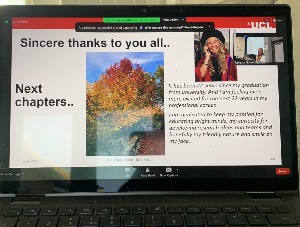 A wonderfully inspiring inaugural lecture from Professor <a href="/mineorluUCL/">Mine Orlu</a> at <a href="/School_Pharmacy/">UCL School of Pharmacy</a> 👏🏼🌟 Truly showcased the power of working across disciplines, sectors and with patients to create impactful research! Congratulations, Professor Mine! #womeninscience #WomenInSTEM