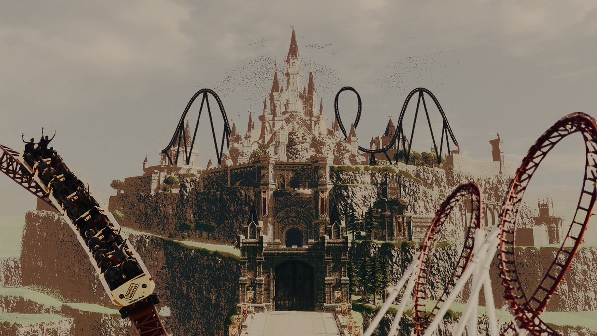 ‍ ‍ 

    𝒲elcome  to  #𝐸𝐹𝐹𝒰𝒢𝐼𝒰𝑀 .ᐟ  

    princess  𝓏elda  will  be  introducing  her  own  resort .  𝒵elda  ℒand 、a    𝓏elda  themed  theme  park .ᐟ  to  note —  she  does  NOT  know how  to  run  an  amusement  park 、but  she’s  doing  her  best . 

 ‍ ‍