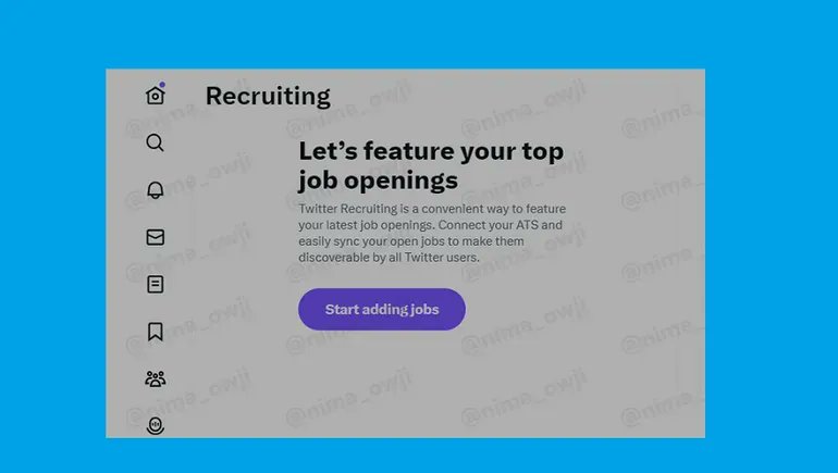 FlashTweet's tweet photo. 3️⃣ [CONNECTER]
#Twitter teste la possibilité de publier des offres d'emploi https://t.co/9LuAYA6kkk v/ @socialmedia2day 

⚡️ Cette nouvelle fonctionalité #TwitterRecruiting serait réservée aux entreprises certifiées 

#SocialMedia
#FlashTweet https://t.co/9YqT47Pxjz