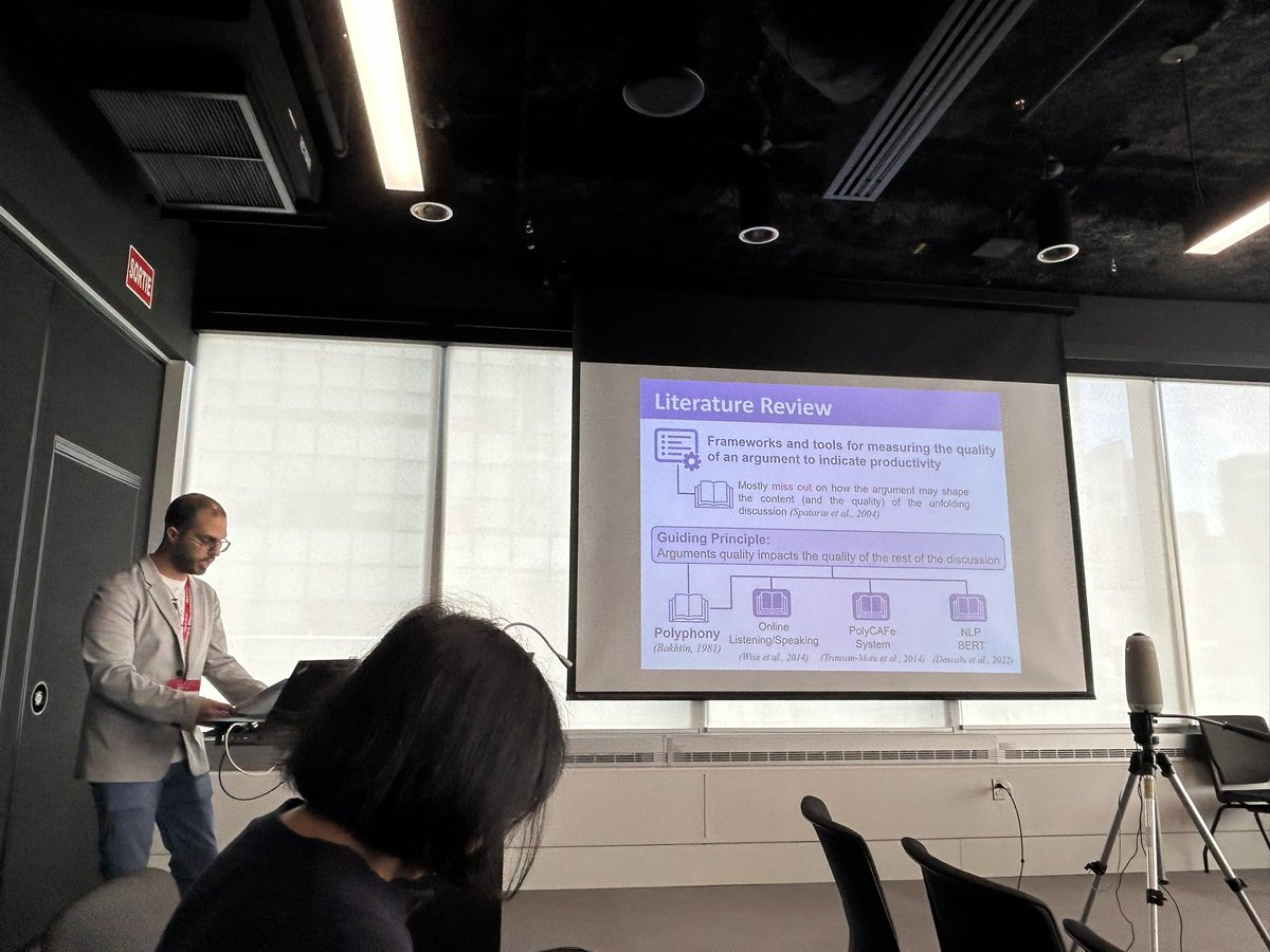 elizabethkoh's tweet image. Machine learning and NLP methods to address questions of forum responses, epistemic emotions and SSRL as well as the traditional social science mixed methods to evaluate a #learninganalytics application in #CSCL-S6 #ISLS2023