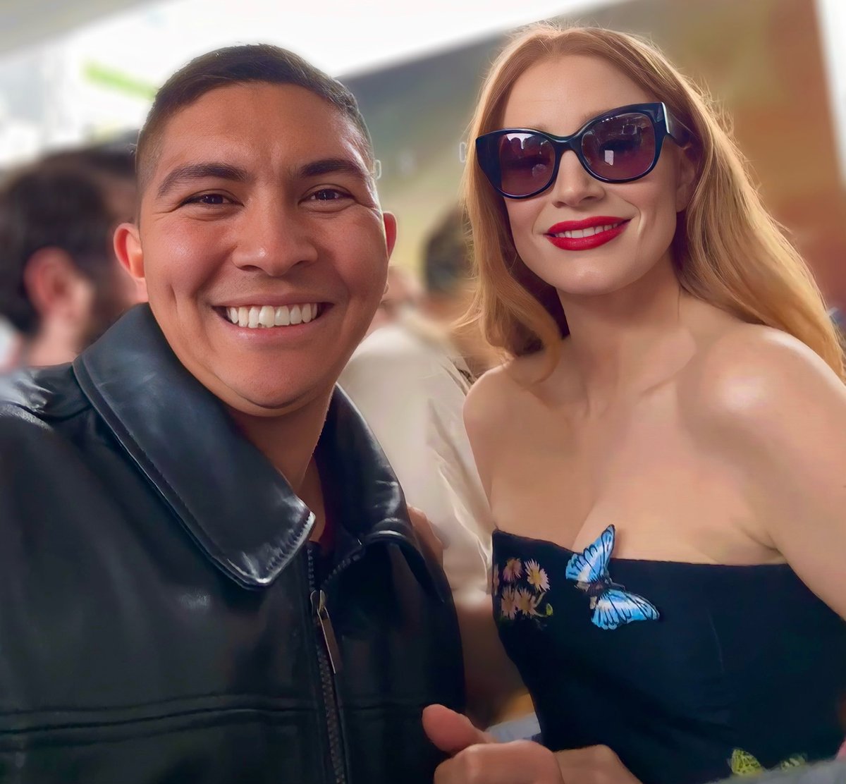 Always good to see @jes_chastain 💕✨ #jessicachastain #GeorgeAndTammy #showtime #fyc #bestactress #filmtwitter #love