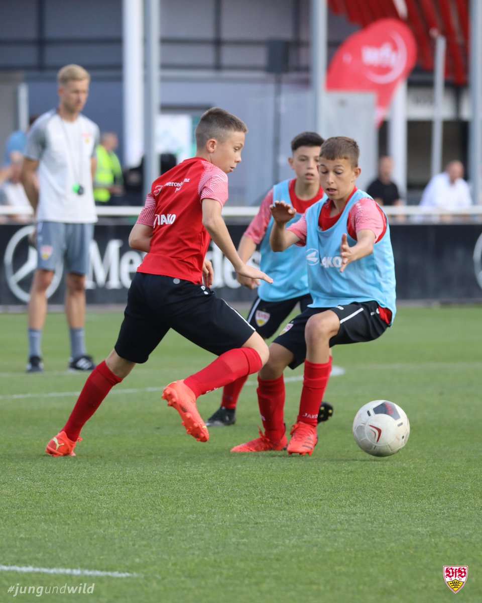 jungundwild's tweet photo. Unter dem Motto "Vom Bolzplatz zum #VfB - Unterschiedsspieler entwickeln" zeigt und erklärt die #VfBU13 mit Trainer Deniz Ercetin mehrere Spielformen gemäß der VfB-Ausbildungsphilosophie.

#jungundwild https://t.co/eumBSu7yo6
