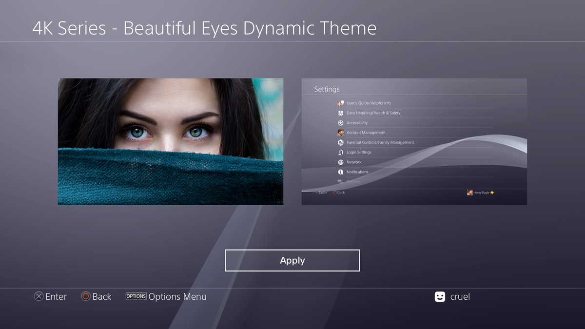 4K - Beautiful Eyes Dynamic
Download 👇
mega.nz/file/UI1H2axL#…
↘️
✔ Like ♥️
✔ Retweet 🔁
✔  Turn On Post Notification🔔
✔ Follow Me🙋For More 👉<a href="/PS4_Themes/">PS4 Themes</a>