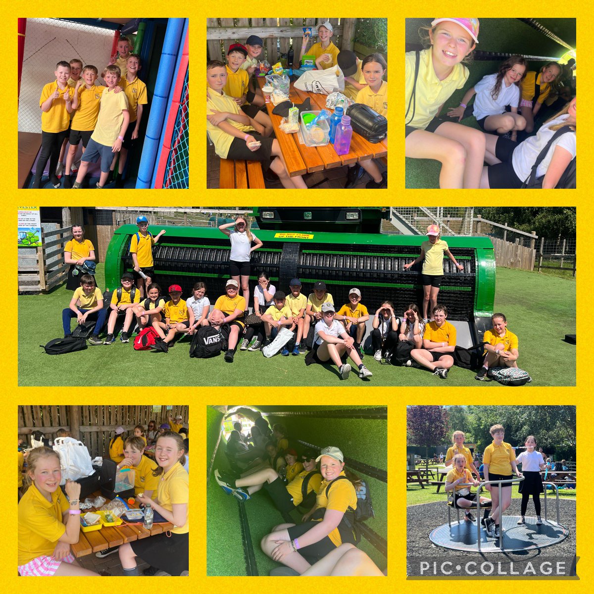 FenwickPrimary's tweet photo. Today our whole school and ECC have enjoyed a super trip to Heads of Ayr farm park. P3/4, P5/6 and P6/7 were full of smiles all day long! @EACHWBteam @EacEducation #headsofayrfarmpark https://t.co/hKuwUCgS6P