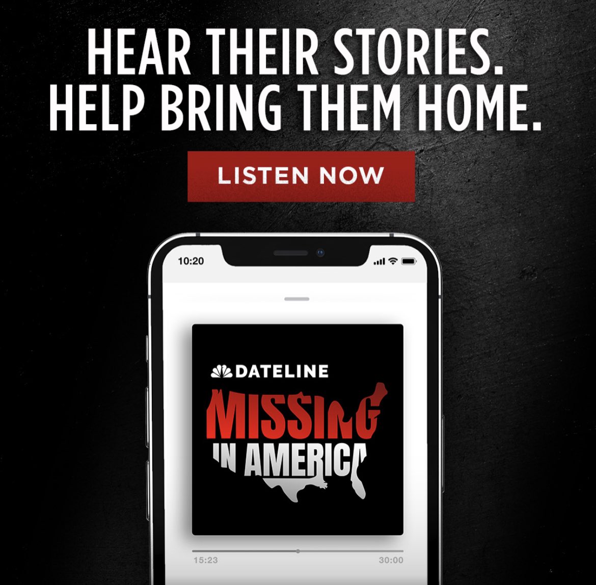 RachelLynWhite's tweet photo. Are you the key to solving a mystery? That question is at the heart of this original series from #Dateline. Each episode focuses on one person’s story, as told by family, friends and investigators. Follow and subscribe now for Season 2. Episodes drop weekly through June 2023. https://t.co/M1IbZ57Pxl