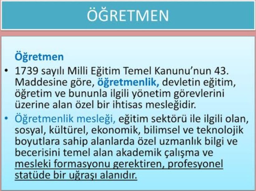 munotaskiran's tweet photo. Öğretmenlik, ihtisas gerektirir 👇
#uyarıyoruz https://t.co/Vd828Nl10b