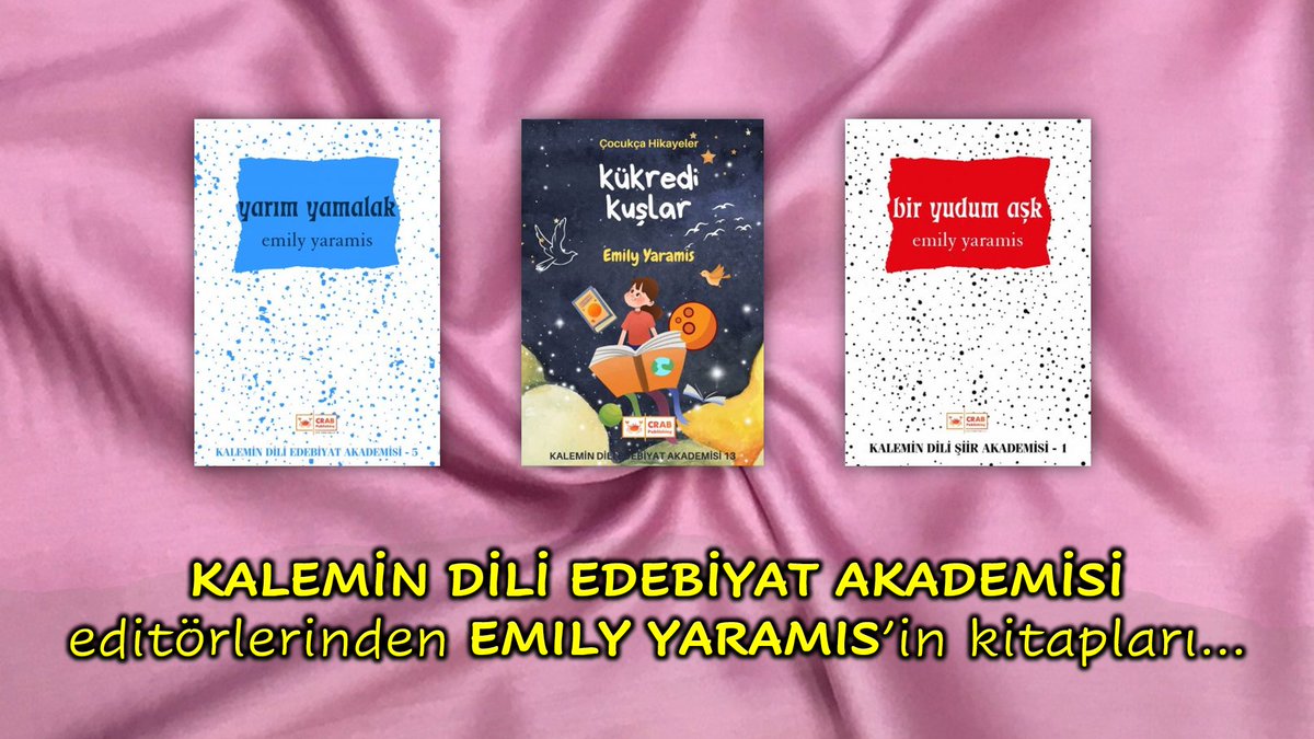 Emily Yaramis kitapları...

crabpublishing.com/book-author/em…

<a href="/EmilyYaramis/">Emily Yaramis</a>