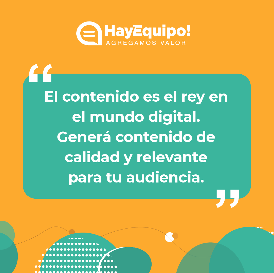 Ideas que nos gustan!!

#marketingdigital #comunicación #marketingdecontenidos #redessociales #agencia #agro #somoshayequipo