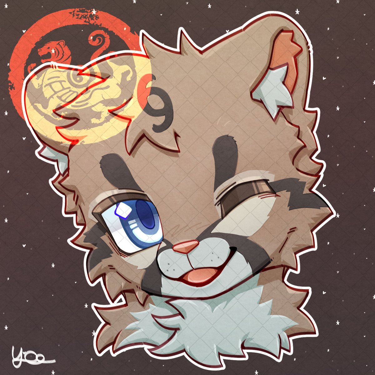 YeeYee995's tweet photo. 委托，大Q头
#furry #furryart #Commission #兽圈 https://t.co/4HNw8ovwD1