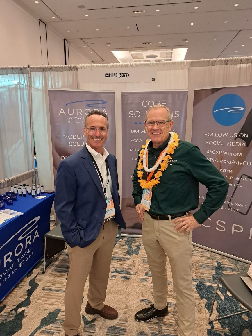 One of our favorite things about attending League tradeshows is seeing our clients! Thanks, Robby from <a href="/CombinedECU/">CombinedEmployeesCU</a> for stopping by our booth in Orlando.

#SCUCE23 #creditunions #discovertheauroraadvantage