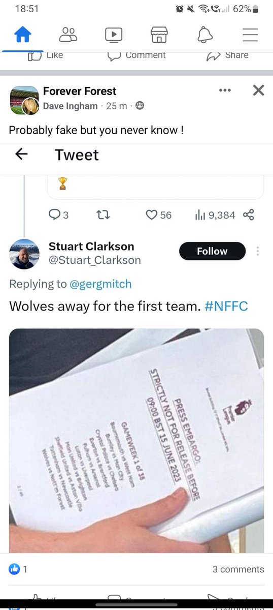 Ketnee's tweet photo. @Stuart_Clarkson your tweet made Facebook lol https://t.co/G1d9HvMyug