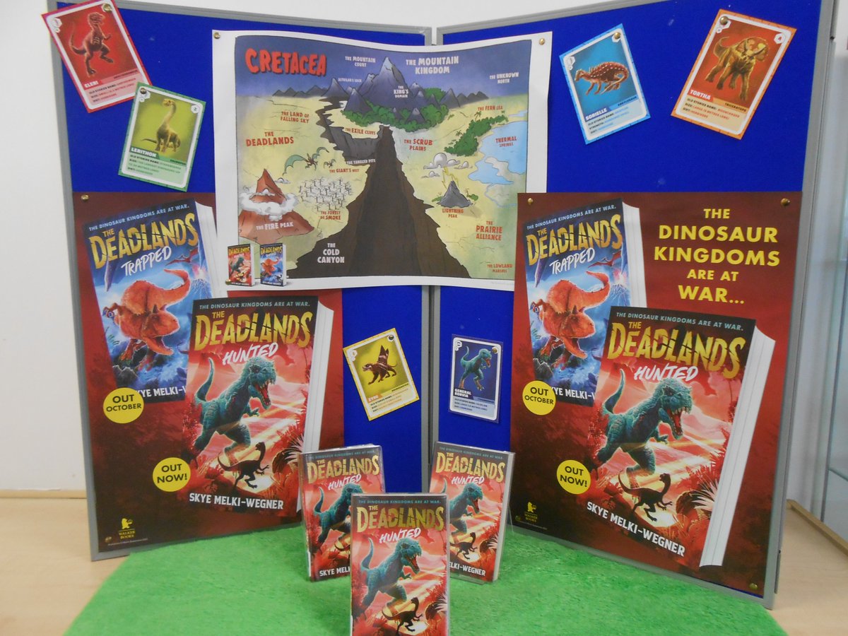 Thank-you #toppstaschooldisplay @SkyeOhWhy @walkerbookuk @toppsta for our new book and posters.