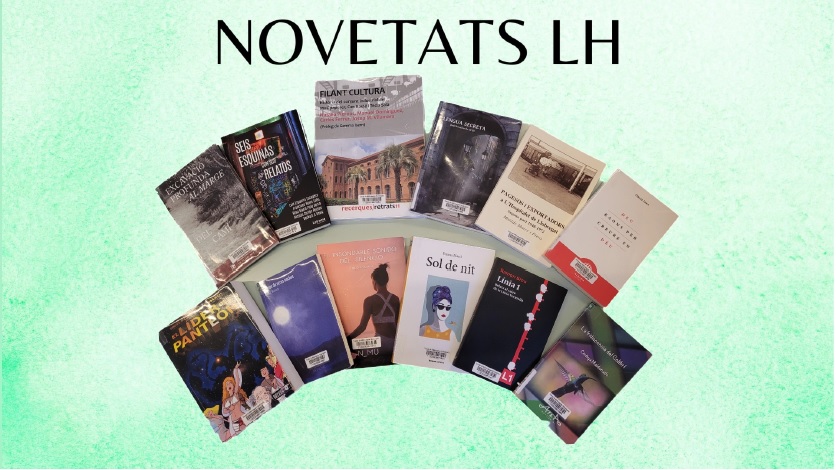 😀Tenim novetats ben fresquetes dels nostres #AutorsLH i #AutoresLH!
Vine a la biblioteca i descobreix-les!

#BibTeclaSala #CulturaLH <a href="/CinthyaMaldon/">Cinthya Maldonado</a> @RamonBreu  <a href="/emma_marticasas/">emma marti casas</a> @MarcJMellado <a href="/MacMurlock/">N_Mu 📚💙🦋🎢</a> <a href="/EsteveMulero/">Esteve Mulero Guinart</a> <a href="/jgaallaardo/">Judith G. Ortiz</a> <a href="/CELHOSPI/">CELH CentreEstudisLH</a>