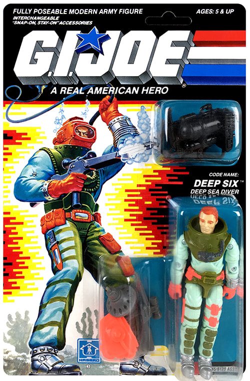 Now that we have Cobra Eels, I WANT THIS DEEP SIX @Hasbro PLZTHX. #GIJoe #GIJoeClassified #GIJoeNation #YoJoeJune #HasbroPulse