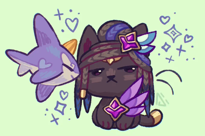A team of starry cats is coming   