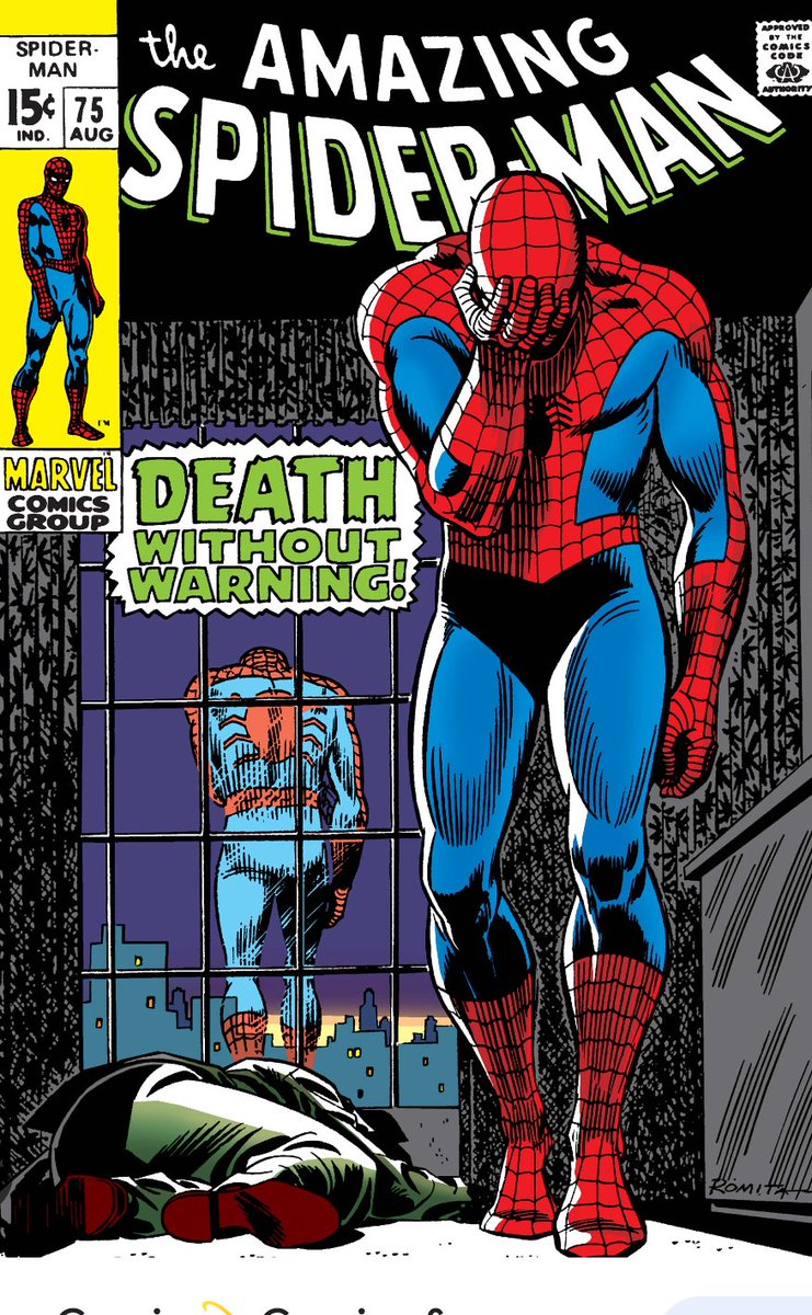Irk75's tweet photo. Addio John Romita... https://t.co/mIjQKL8Lmb