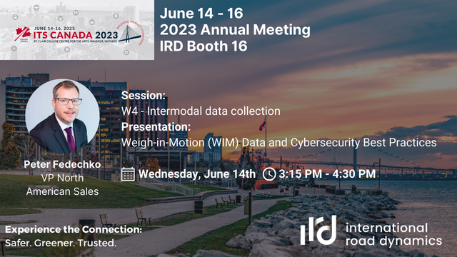 International Road Dynamics Inc tweet media