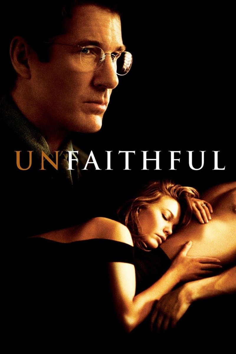 🎫 Unfaithful 
📅 2002 
📽 Adrian Lyne 
#️⃣ #DianeLane #RichardGere #OliverMartinez #MichelleMonaghan #ErikPerSullivan #MargaretColin #Unfaithful #NowWatching #FilmTwitter #MoviePosters