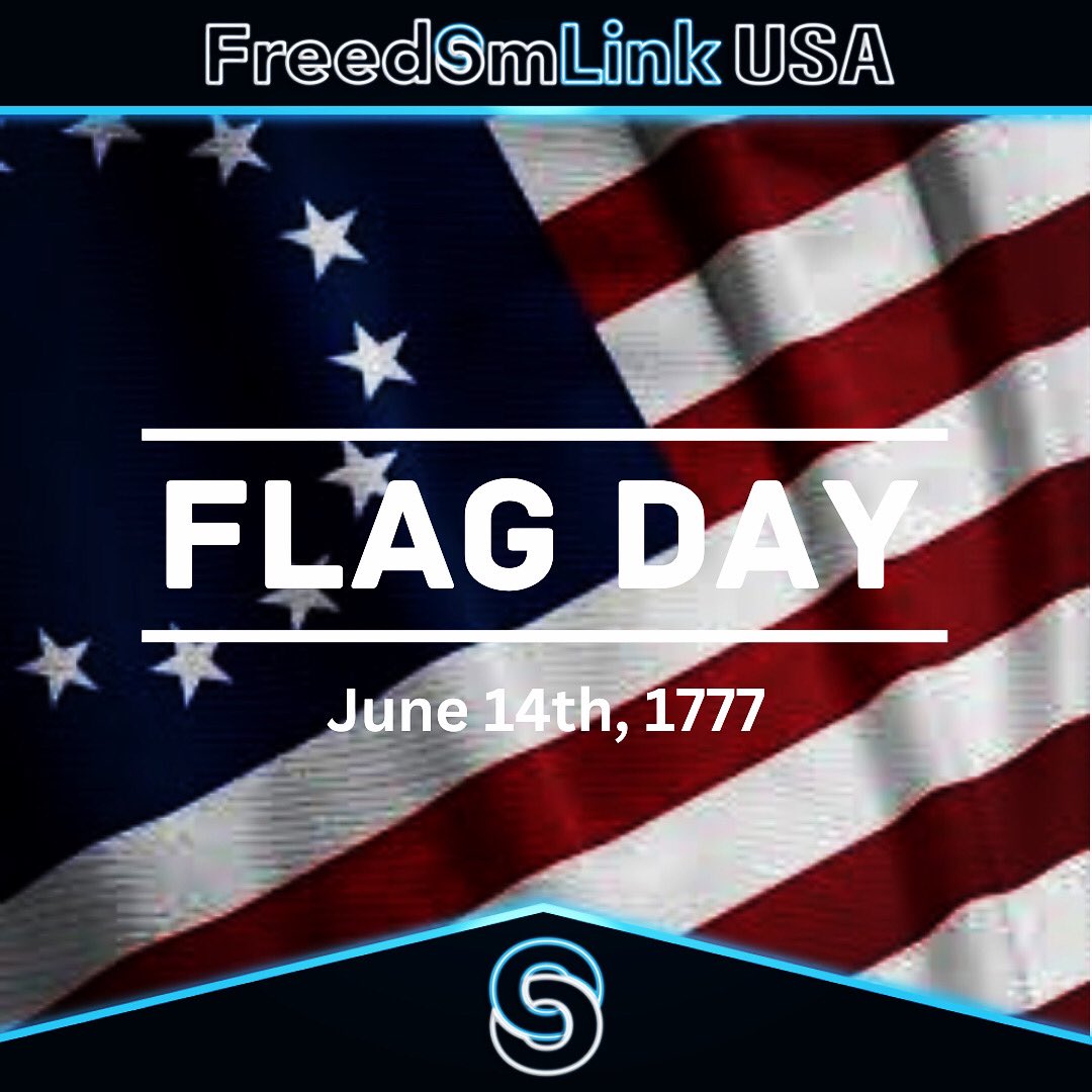 FreedomLinkUSA's tweet photo. On June 14th, 1777, the Betsy Ross Flag became the symbol of America.

We hope y’all have a great Flag Day, and remember to appreciate all of our blessings in this Exceptional Nation! 

#america #freedom #liberty #onenation #godblessamerica #flagday #alwaysexceptional https://t.co/YytTYC6DL0