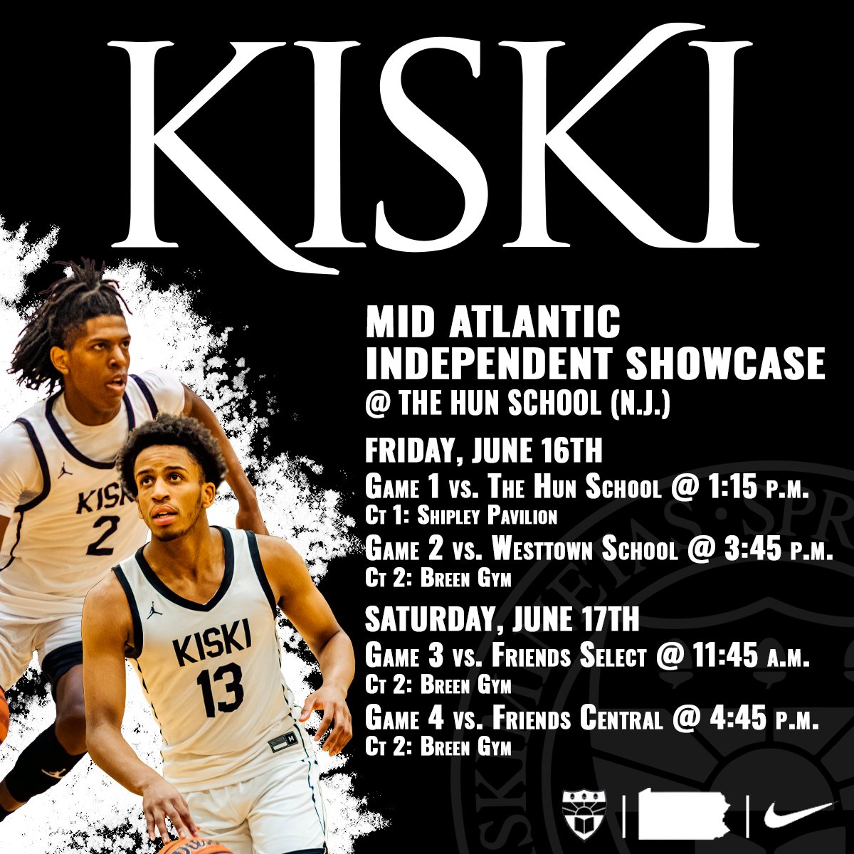 Excited to have our team participate in the <a href="/MidAtlanticISTC/">Mid-Atlantic Independent School Team Camp</a> event this weekend at the <a href="/Hun_Athletics/">Hun Athletics</a>. College coaches, come check us out. Please see the schedule.

basketball.exposureevents.com/205545/mid-atl…

<a href="/KiskiAthletics/">Kiski Athletics</a>