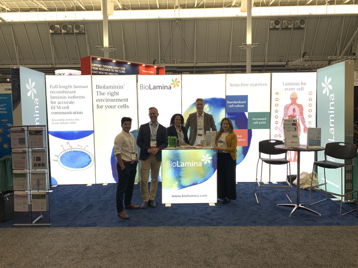 biolamina's tweet photo. And.... let's go! @ISSCR just opened its doors in Boston. Our team is ready to welcome you at #BioLamina booth #313. So much is planned for you. See you soon!
Check out our recap of our activities at #ISSCR2023➡ https://t.co/keaCOfRyU0 https://t.co/iwyiGByT9O