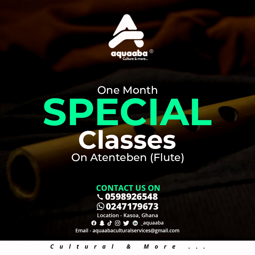 _aquaaba's tweet photo. Are you interested in learning the Atenteben(flute)?what are you waiting for,join our one months intensive professional classes now.😘😘 https://t.co/z2S1k2oord