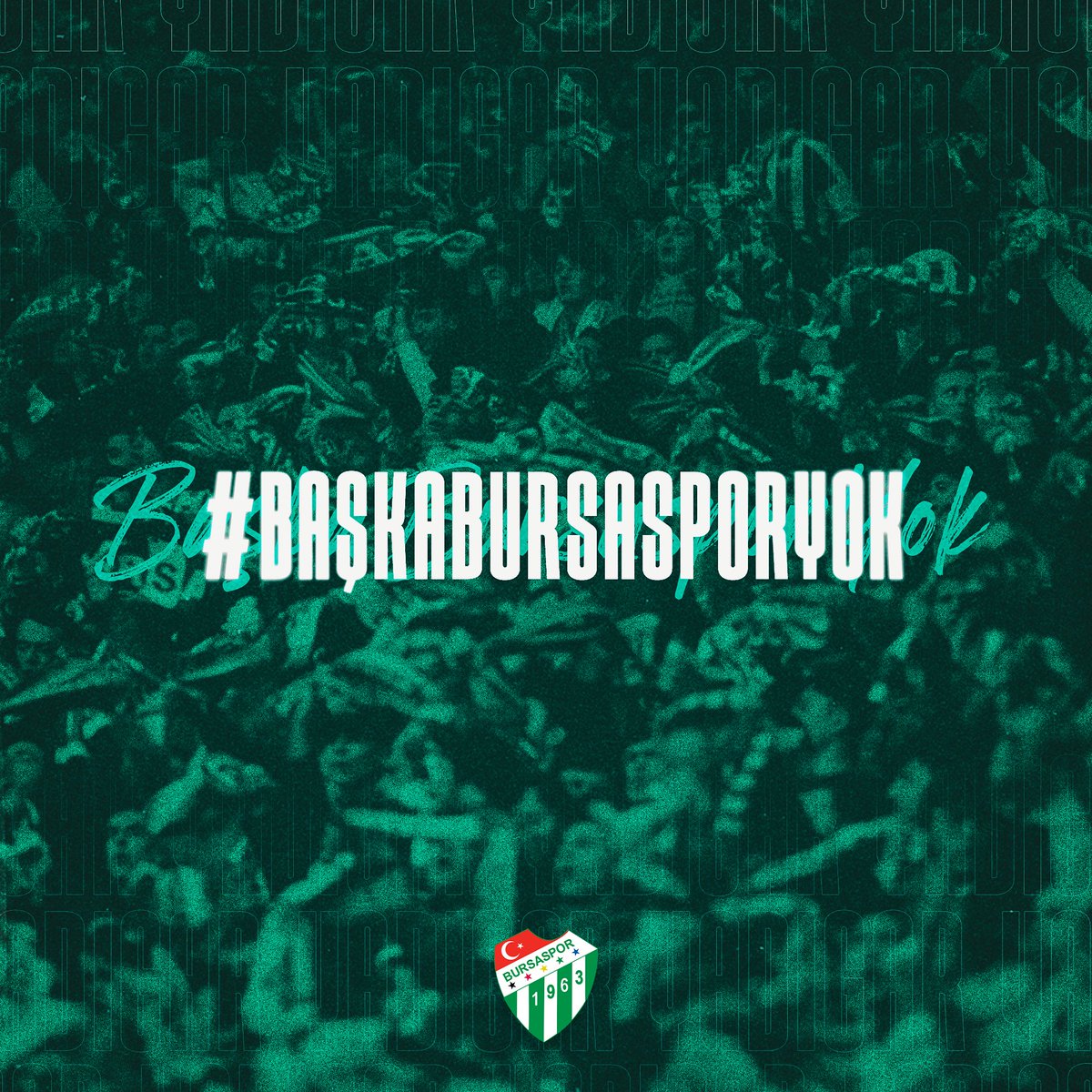 🗣️ Bursa = Bursaspor 

#BaşkaBursasporYok 💚🤍