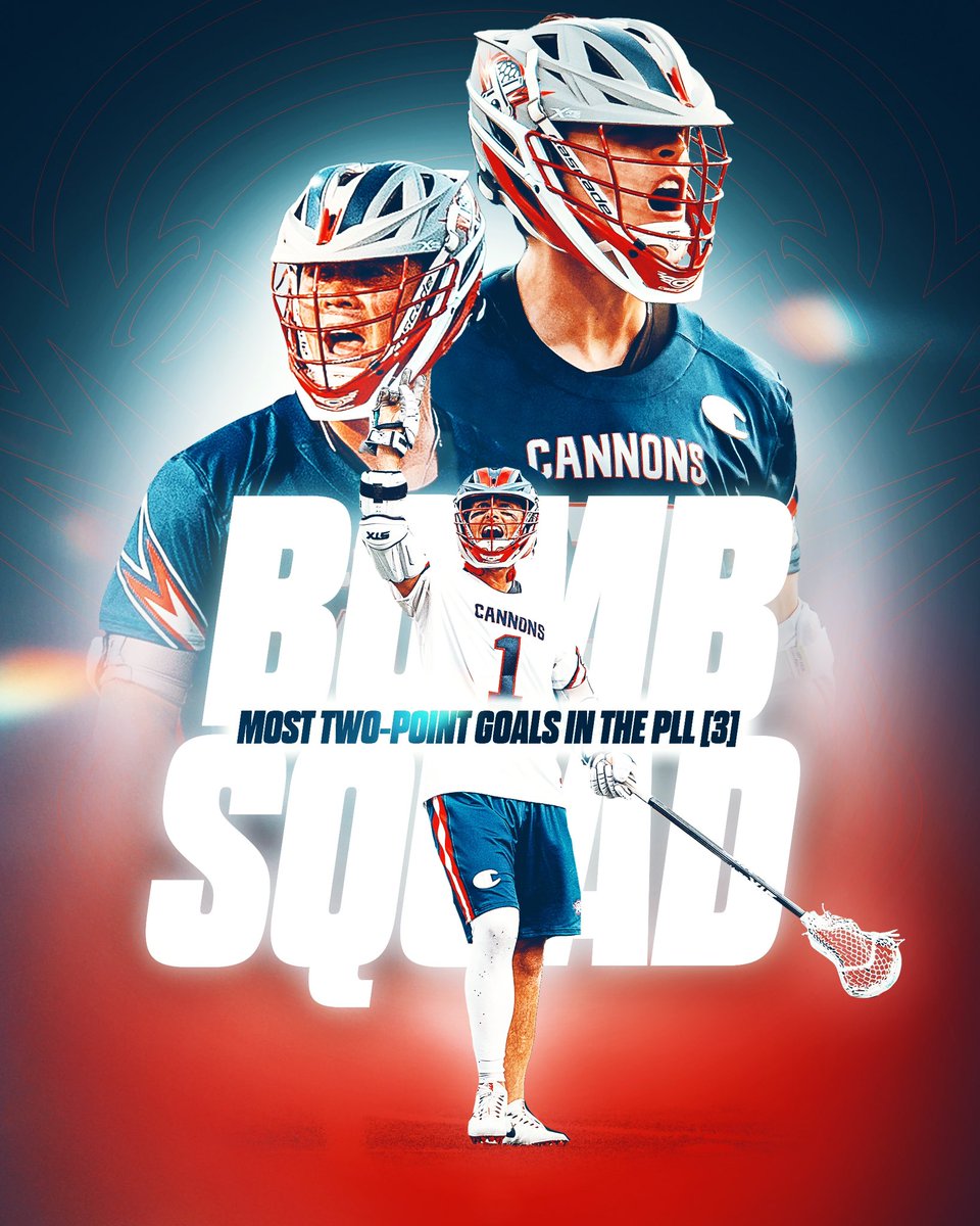 Cannons Lacrosse Club on X: #BoomSquad 🤝 #BombSquad Through two