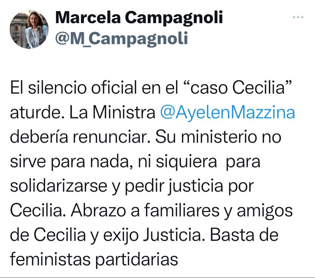 Totalmente de acuerdo <a href="/M_Campagnoli/">Marcela Campagnoli</a>