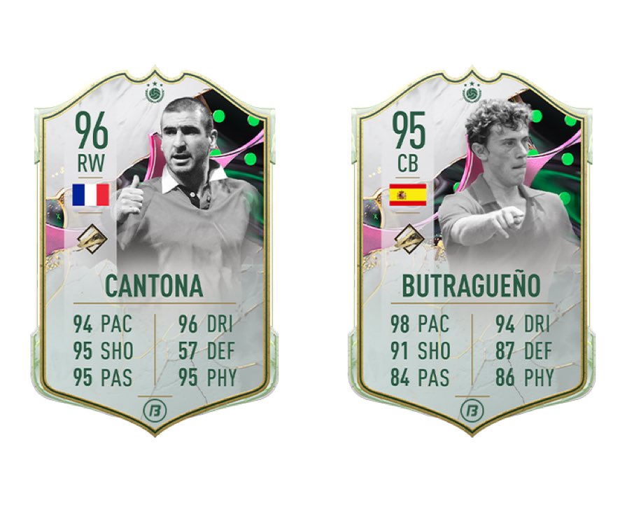 DinhoFUT_'s tweet photo. Two Rumoured Shapeshifter Cards. These Look Incredible 👀 | Join The Discord For Daily Leaks And Investment Advice | https://t.co/zzlFXoZZ0q | 
#fifa #FIFA #FIFA23 #trending #bbc #invest #discord #DisabilityTwitter #butragueno #cantona https://t.co/DEdsu73fYy