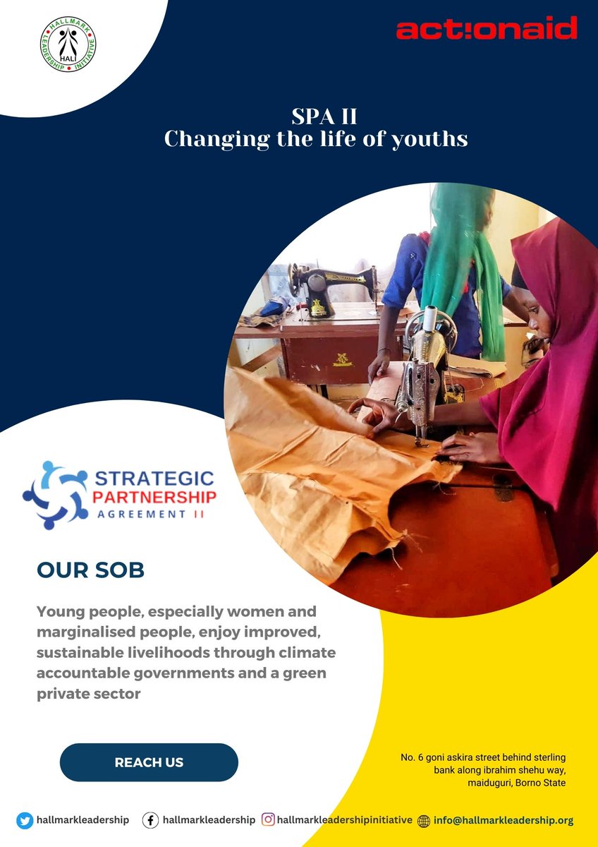 HallmarkLead's tweet image. Young women and Girls were receiving training on Tailoring, Cap making, and Henna Design supported by ActionAid and Implemented by Hallmark Leadership Initiative (HALI) under the project titled Strategic Partnership Agreement II (SPA II) that aims at building their capacity.