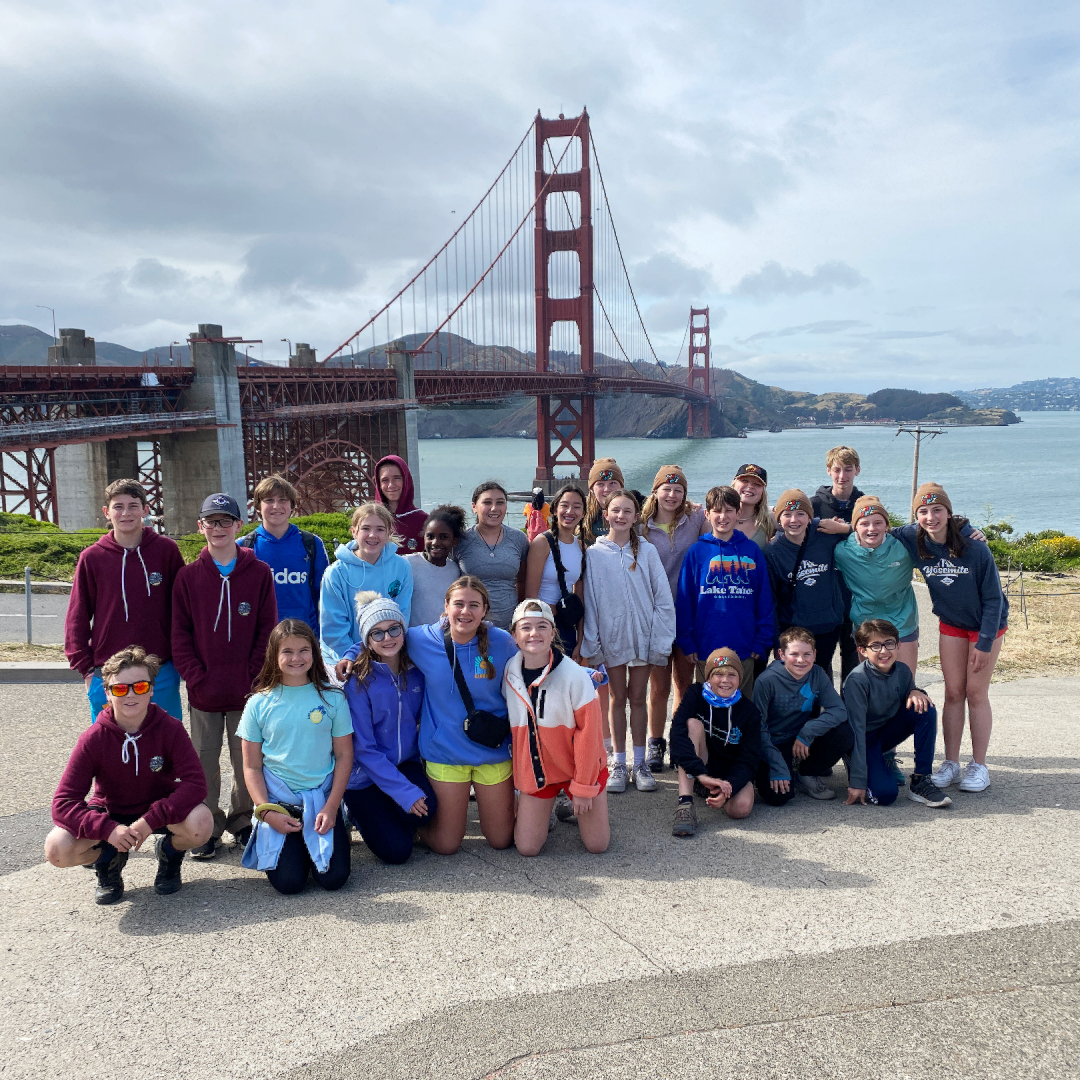 Last week some of our Middle School students went on our TOE Beyond trip to Yosemite! They visited Monterey Bay Aquarium, Santa Cruz for surfing lessons, Yosemite, South Lake Tahoe to ride mountain bikes around town and the lake, and the Golden Gate Bridge.