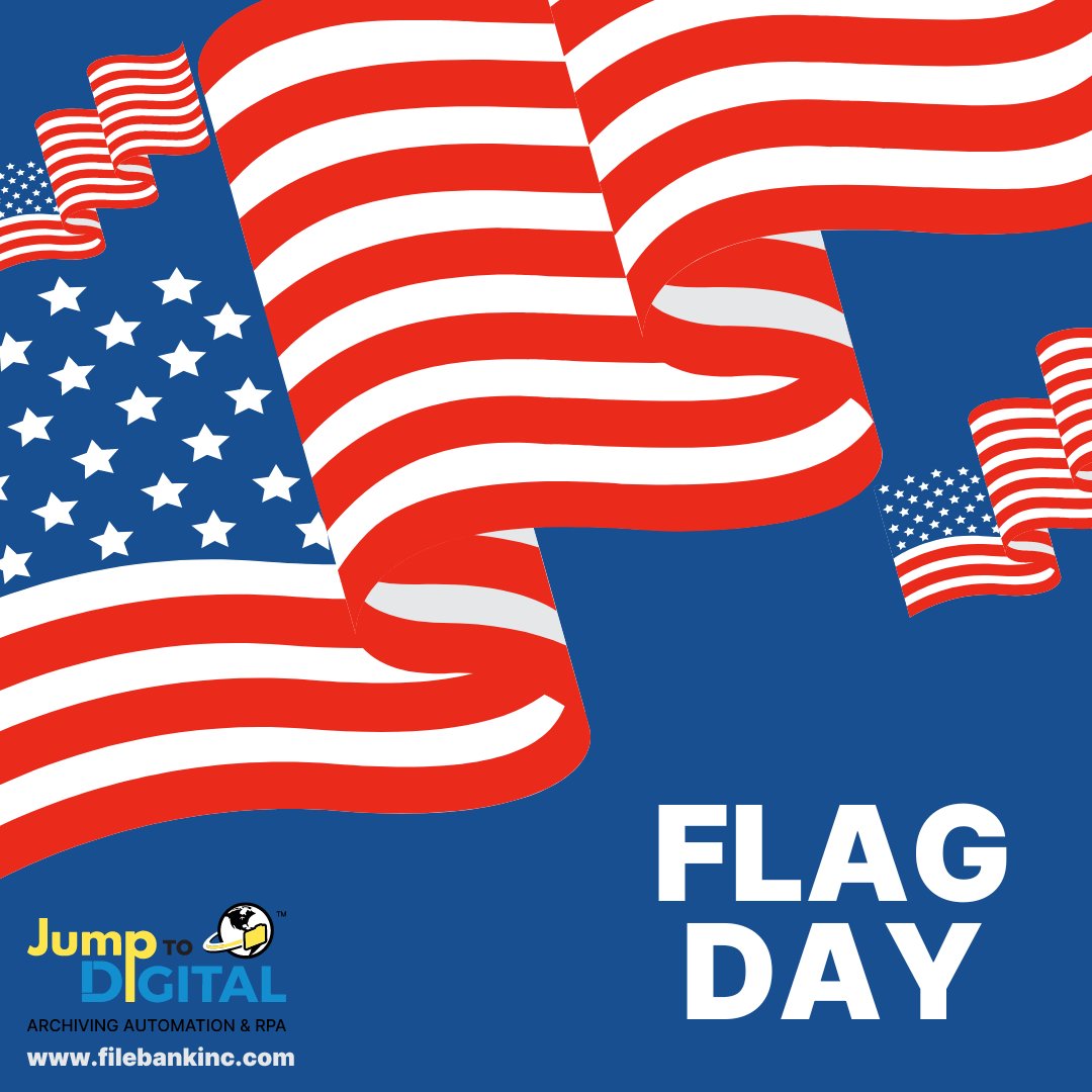 FileBankInc's tweet image. On this date in 1777, the Second Continental Congress adopted the flag of the United States. Join FileBank in celebration of Flag Day. Long may she wave!  #FLAGDAY #FILEBANKINC