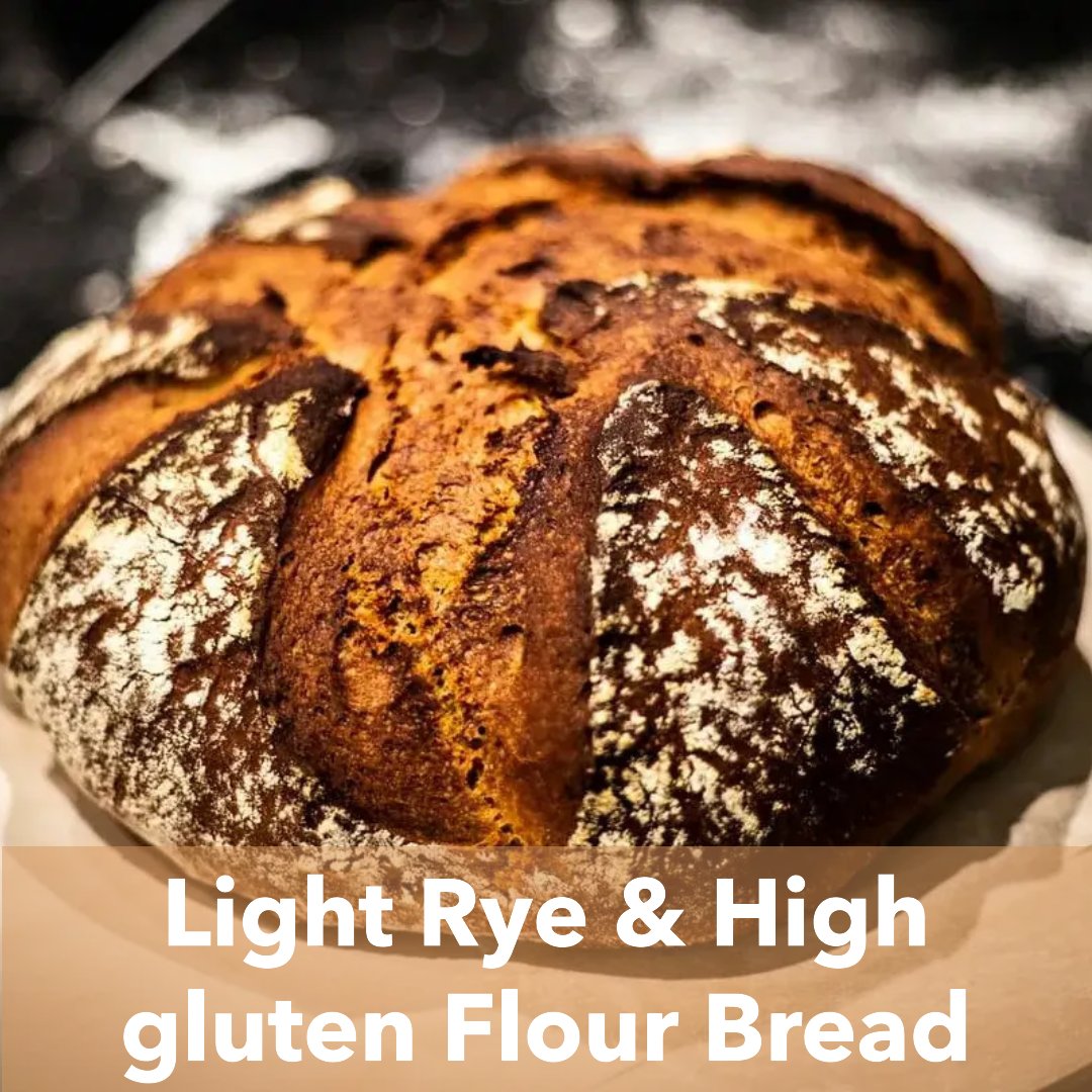 DelightBaking's tweet photo. Bakers, get ready to knead! 🍞 We've got a rustic and aromatic Light Rye mixed with High-gluten Flour Bread recipe for you. Perfect with eggs, ham, or simply butter and salt. Let's bake some magic! #DelightBaking #RyeBread #BakingMagic https://t.co/0SaZ3tE9er https://t.co/rH4NHx9xh6