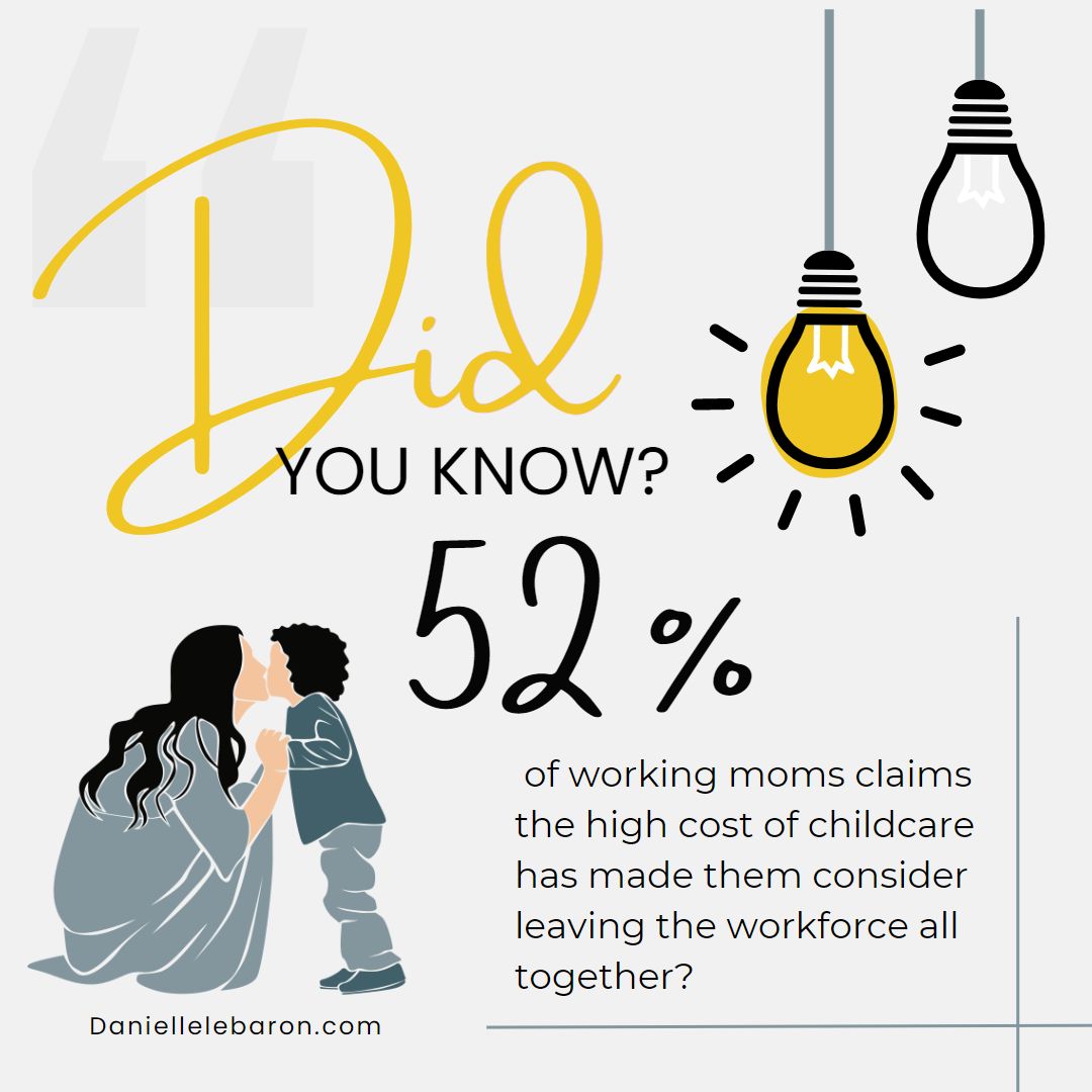 52% of moms are leaving the workforce due to the cost of childcare. 💔
As a freelancer, I make more money, and I get more time with my kids.
If you're feeling trapped by childcare, consider the freelance industry. 💪
DM to learn how!
#WorkingMoms #FreelanceLife #VirtualAssistant