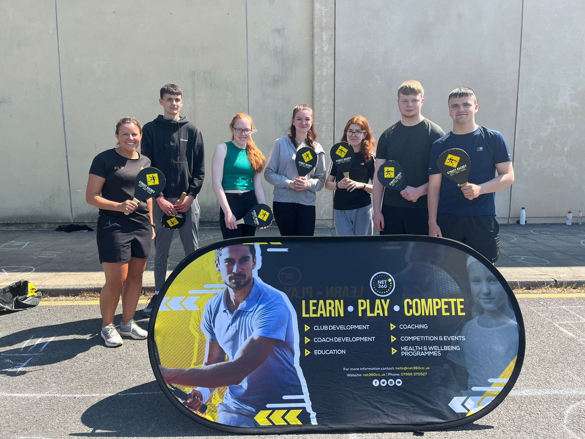 STM_PE's tweet image. STM staff and students had a brilliant morning learning Street Racket. We can’t wait to start playing in school! Thanks @NET360CIC and @StreetRacket