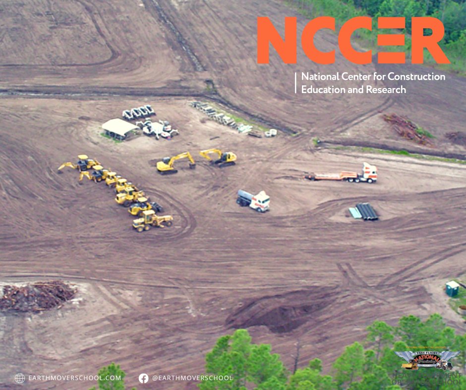 At our #NCCER accredited training school, you'll learn from experienced instructors and get hands-on experience with real-world heavy equipment.

Plus, our job placement services can help connect you with top employers after you graduate. Call us now for training 904-272-4000