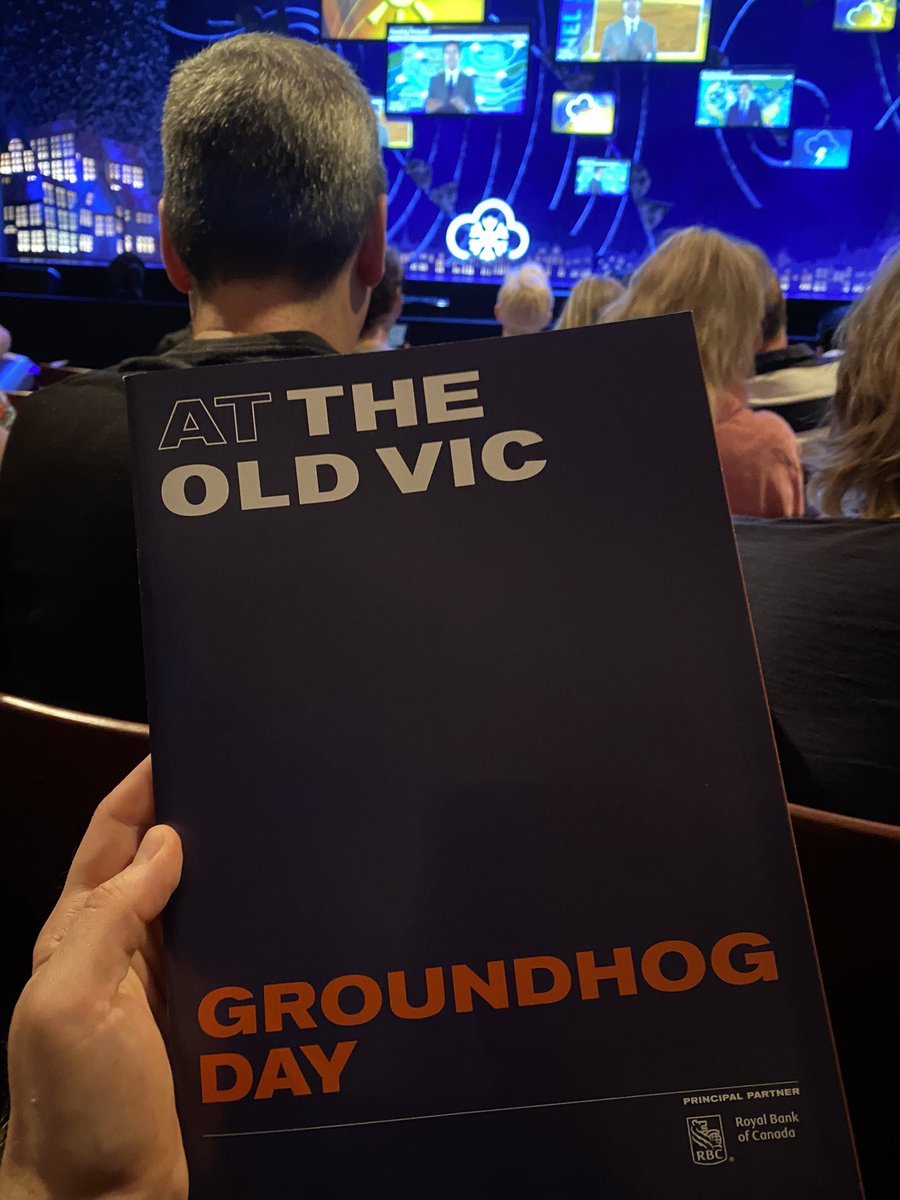Wow. Just wow. 😍    ⭐️⭐️⭐️⭐️⭐️

@oldvictheatre #GroundhogDay