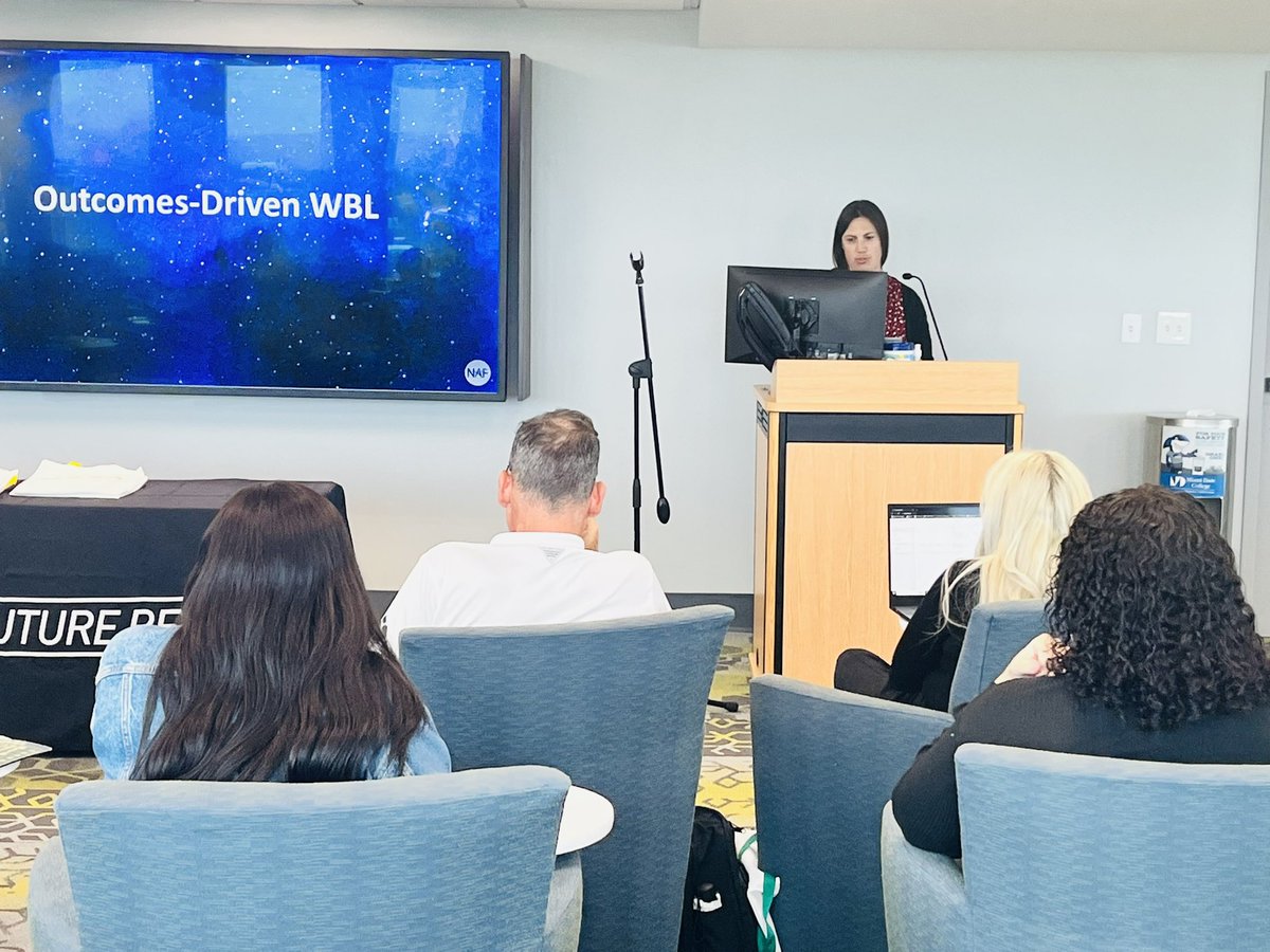 DrDonApplyrs's tweet image. What’s a summer without a little sizzle? This week, NAF academy Leads engaged in two days of professional learning, deepening their understanding of our outcomes-driven work-based learning approach and tech tools. TY to Stephanie Lapera, NAF Senior Manager for WBL.