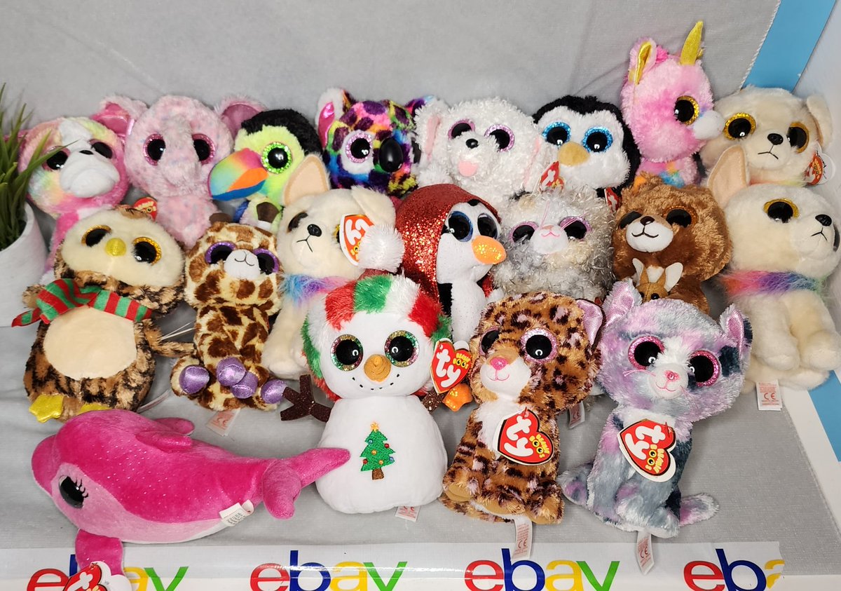 Just listed on #Ebay, massive 19 TY Beanie Boo lot. 
ebay.ca/itm/Large-TY-B… #tybeanieboo #ty #tybeaniebabies #beaniebabies