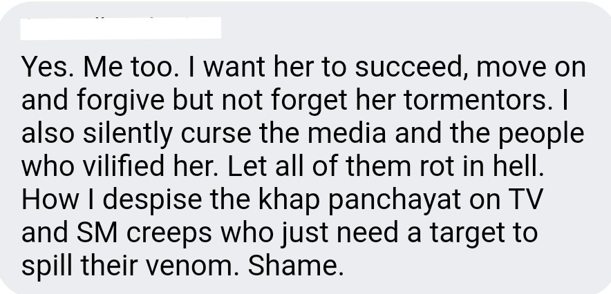 Ab_hai24's tweet photo. Ending the day on a very happy note. Got to read so many positive and supportive comments for #RheaChakraborty today 😌
Thankfully, there are still many sensible and empathetic individuals who didn't let senseless conspiracies cloud their mind ❤️ https://t.co/Hxo75wM2AR