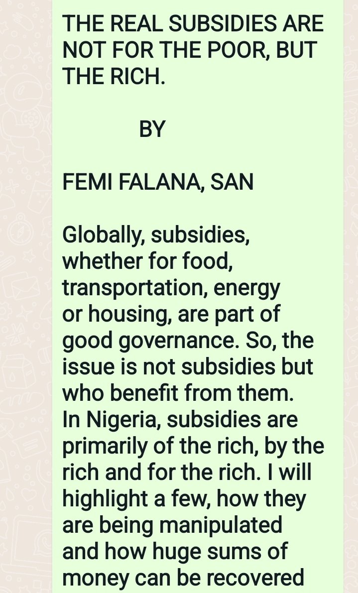 _227123384004's tweet photo. Folks, try and get hold of this extract by Falana. https://t.co/jSjUnWNsT1